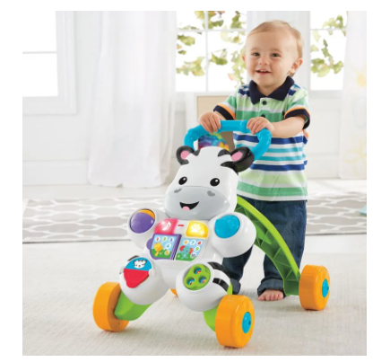 Andador com Atividades - Zebrinha com Luzes e Sons - Fisher-Price - Ri Happy (Cód.100120830)