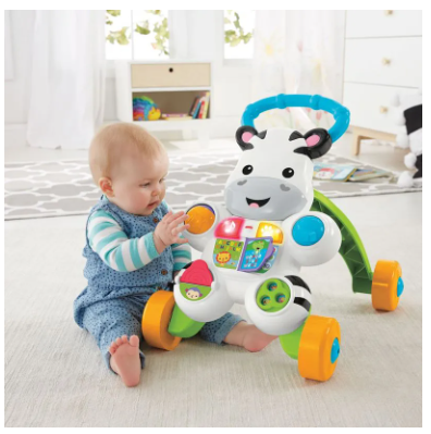 Andador com Atividades - Zebrinha com Luzes e Sons - Fisher-Price - Ri Happy (Cód.100120830)