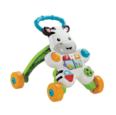 Andador com Atividades - Zebrinha com Luzes e Sons - Fisher-Price - Ri Happy (Cód.100120830)