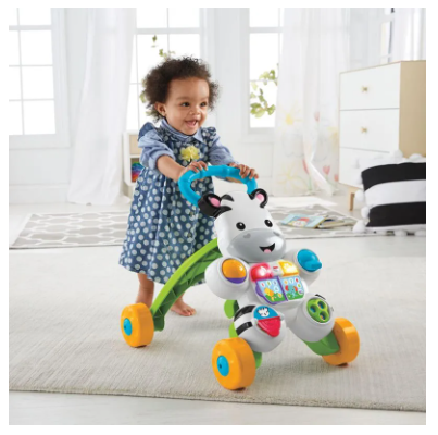 Andador com Atividades - Zebrinha com Luzes e Sons - Fisher-Price - Ri Happy (Cód.100120830)