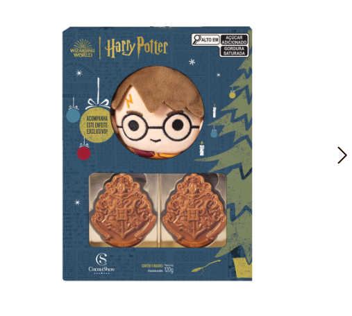 ENFEITE HARRY POTTER 120G - CacauShow (Cód. 1003238)