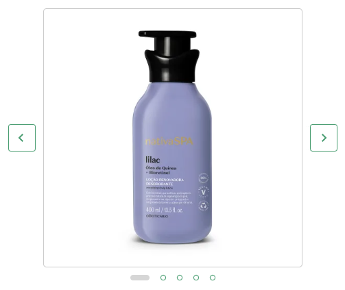 Loção Renovadora Desodorante Hidratante Corporal Nativa Spa Lilac 400ml - O Boticário (Cód.53346)