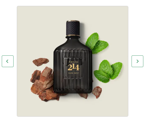 Botica 214 Dark Mint Eau De Parfum 90ml - O Boticário (Cód.47630)