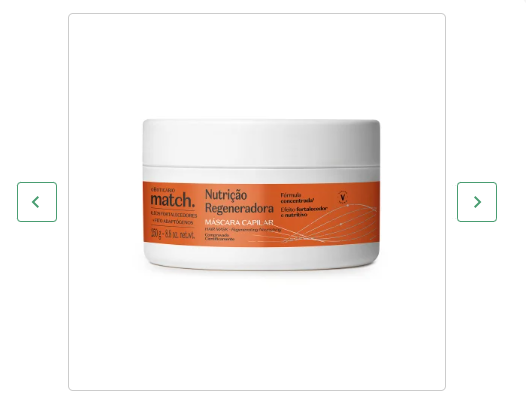 Máscara Capilar Match Nutrição Regeneradora 250g - O Boticário (Cód. 49091)