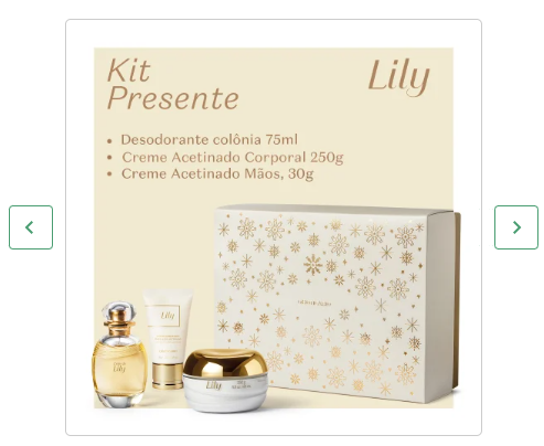 Kit Presente L´eau de Lily (3 itens) - O Boticário (Cód.50183)