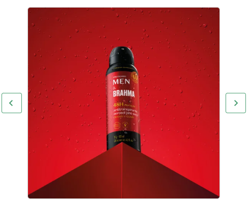 Desodorante Antitranspirante Aerosol Men E Brahma 75g/125ml - O Boticário (Cód.53289)