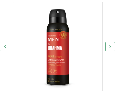 Desodorante Antitranspirante Aerosol Men E Brahma 75g/125ml - O Boticário (Cód.53289)