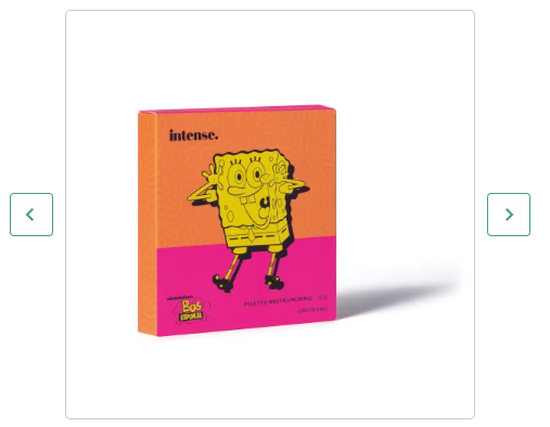 Paleta de Maquiagem Multifuncional Intense Bob Esponja 10g - O Boticário (57059)