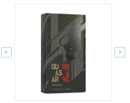 Quasar Brave Desodorante Colônia 100ml - O Boticário (Cód.73287)