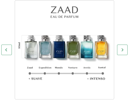 Zaad Santal Eau de Parfum 95ml - O Boticário (Cód. 81382)