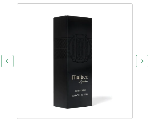 Malbec Signature Eau de Parfum 90ml - O Boticário (Cód.84385)