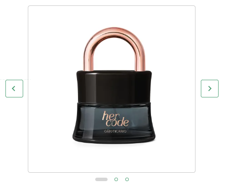 Her Code Eau De Parfum 50ml (Vegano) - O Boticário (Cód. 50022)