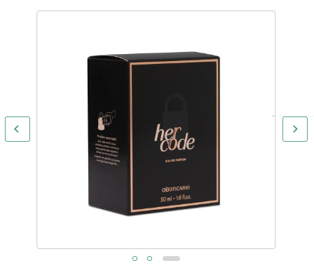 Her Code Eau De Parfum 50ml (Vegano) - O Boticário (Cód. 50022)